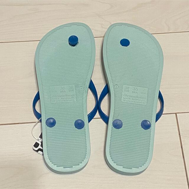 havaianas(ハワイアナス)の新品未使用　Ipanema イパネマ　ビーチサンダル　バイカラー　36  レディースの靴/シューズ(ビーチサンダル)の商品写真