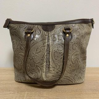 エトロ ETRO ハンドバッグ ブルー マルゴット レザー