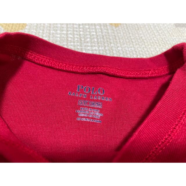 POLO RALPH LAUREN(ポロラルフローレン)のラルフローレンのTシャツ（3/3T） キッズ/ベビー/マタニティのキッズ服女の子用(90cm~)(Tシャツ/カットソー)の商品写真