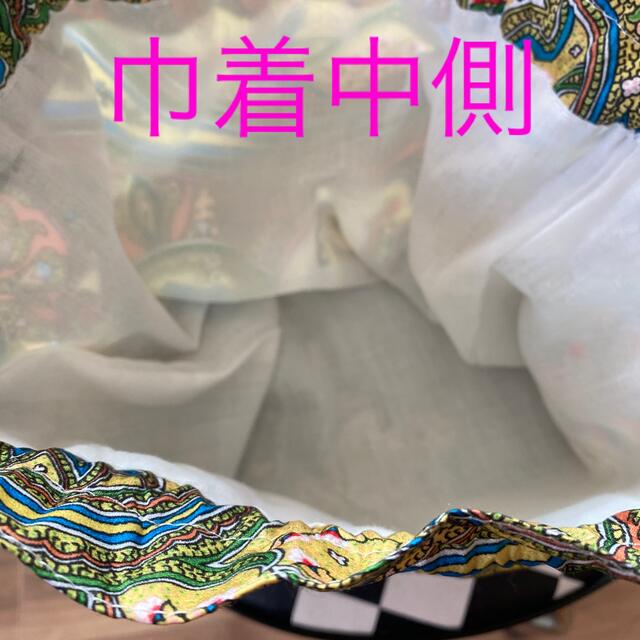 [🖤大人MODO 籠バッグ　巾着カラフル🖤] レディースのバッグ(かごバッグ/ストローバッグ)の商品写真