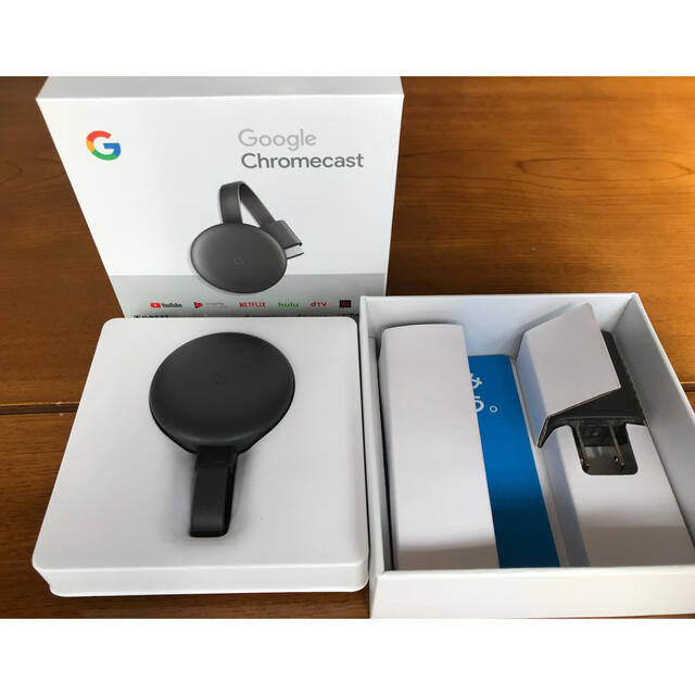 Google(グーグル)のGoogle Chromecast 正規品 ★GA00439-JP★ スマホ/家電/カメラのテレビ/映像機器(映像用ケーブル)の商品写真