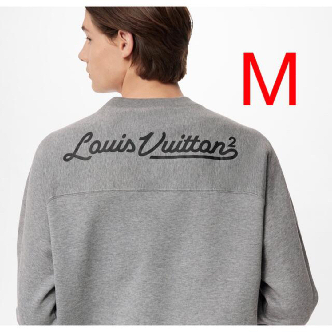 Shop Louis Vuitton Monogram jacquard sweatshirt (1A8P0K) by