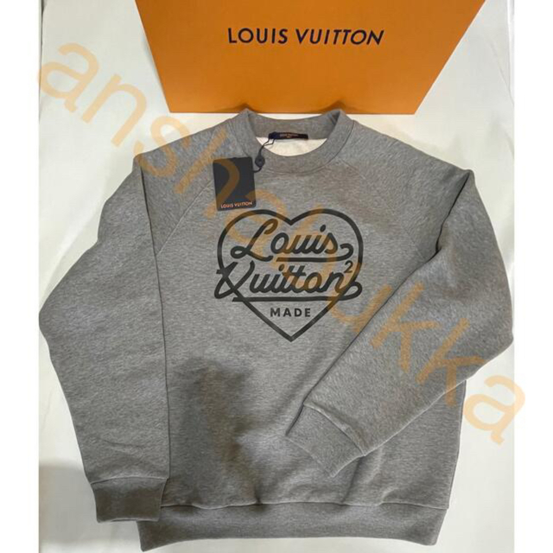 Shop Louis Vuitton Monogram jacquard sweatshirt (1A8P0K) by