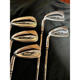 PING G425 アイアン 6,7,8,9,W (PW) 5本セット