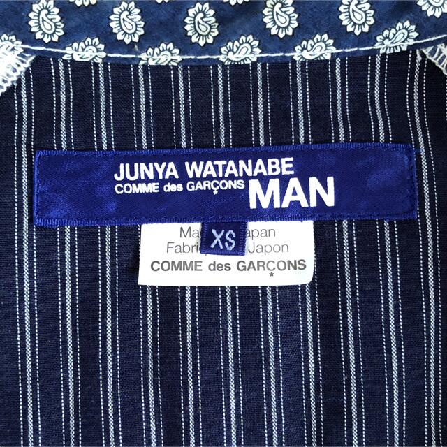 JUNYA WATANABE COMME des GARCONS(ジュンヤワタナベコムデギャルソン)の【coco様専用】美品 Junya Watanabe MAN シャツ XSサイズ メンズのトップス(シャツ)の商品写真