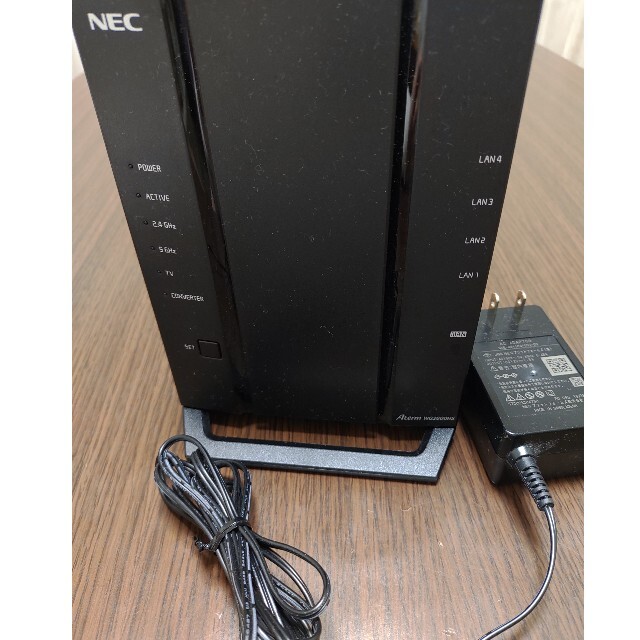 NEC(エヌイーシー)のルナ様専用　　NEC Aterm WG2600HS　無線ルーター　wifi スマホ/家電/カメラのPC/タブレット(PC周辺機器)の商品写真