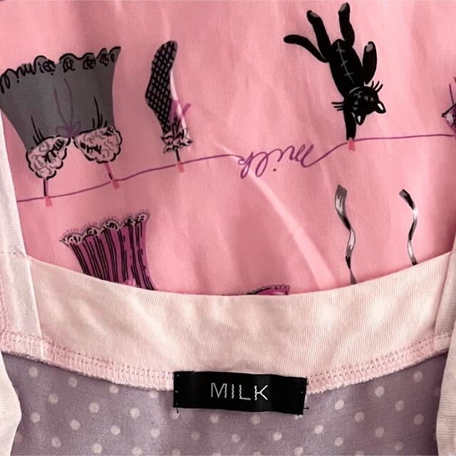 MILK(ミルク)のMILKワンピース レディースのワンピース(ひざ丈ワンピース)の商品写真