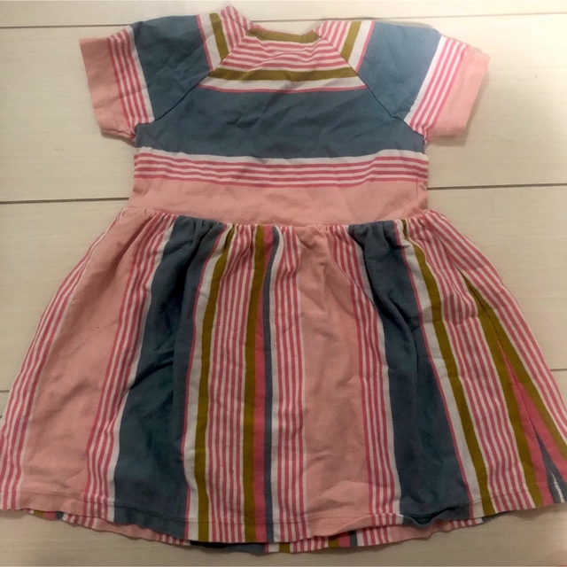 PETIT BATEAU(プチバトー)の【かわいい】プチバトー　ワンピース　80㎝ キッズ/ベビー/マタニティのベビー服(~85cm)(ワンピース)の商品写真