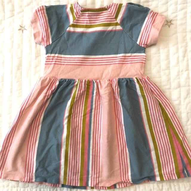 PETIT BATEAU(プチバトー)の【かわいい】プチバトー　ワンピース　80㎝ キッズ/ベビー/マタニティのベビー服(~85cm)(ワンピース)の商品写真