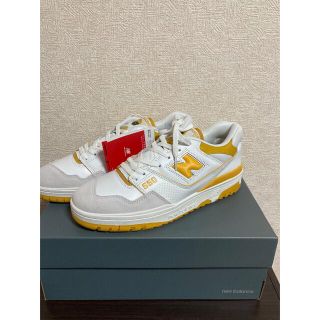 ニューバランス(New Balance)のNEW BALANCE BB550 YELLOW(スニーカー)