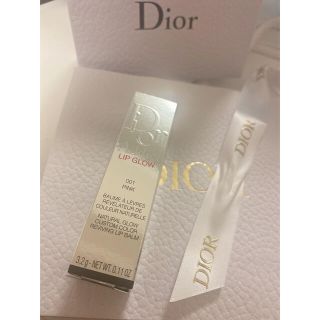 クリスチャンディオール(Christian Dior)のDior LIP GLOW  001 PINK(リップグロス)