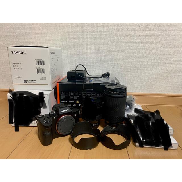 SONY(ソニー)のスズキ様専用　美品　SONY  ソニー α7RⅢ ILCE−7RM3R レンズ付 スマホ/家電/カメラのカメラ(ミラーレス一眼)の商品写真