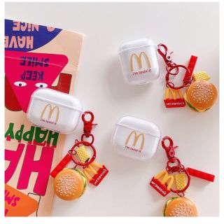 AirPods pro ケース　カバー　マクドナルド　マック　ハンバーガー(ヘッドフォン/イヤフォン)