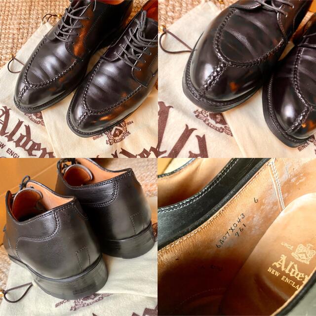 新着商品 alden 8D オールデン Uチップ 961カーフ 8D オールデン