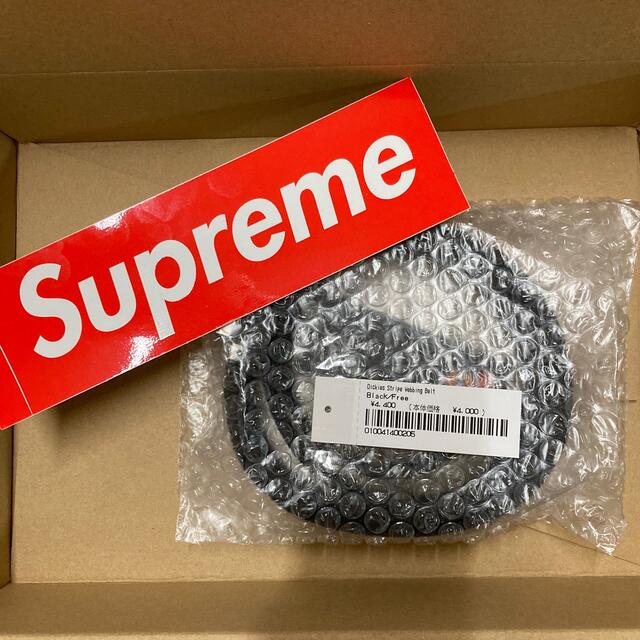 Supreme Dickies Stripe Webbing Belt