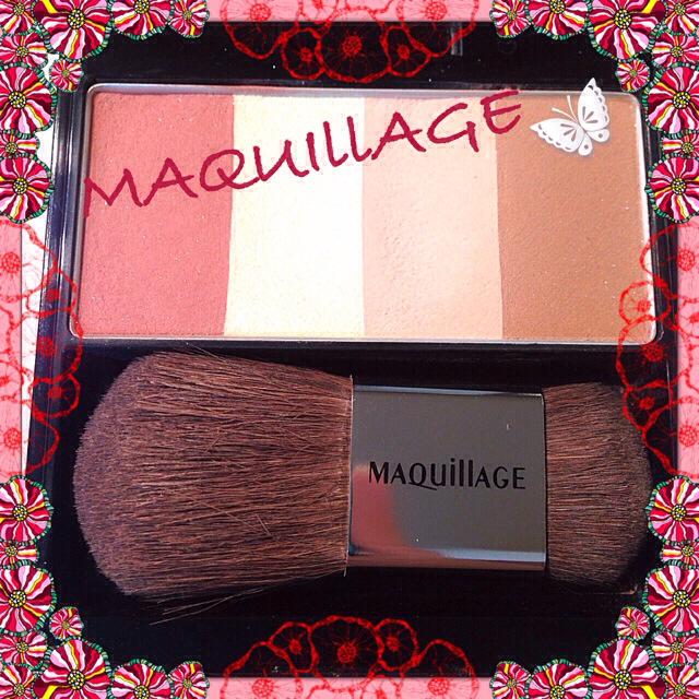 MAQuillAGE(マキアージュ)のマキアージュ＊チーク&アイシャドウSET コスメ/美容のベースメイク/化粧品(その他)の商品写真