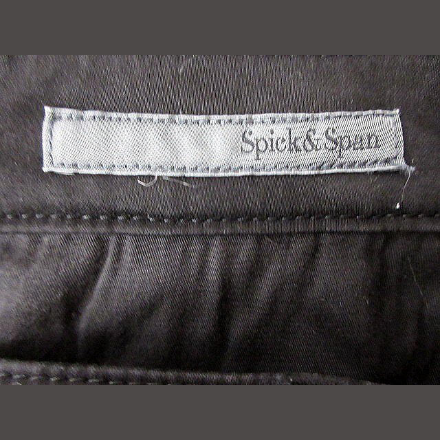 Spick & Span(スピックアンドスパン)のスピック&スパン Spick&Span スカート ひざ丈 タイト 38 黒 ブラ レディースのスカート(ひざ丈スカート)の商品写真