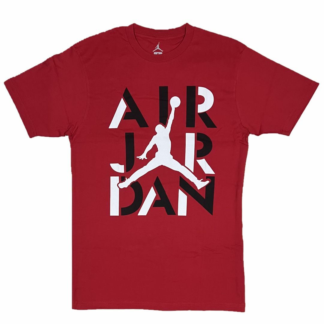 Air Jordan Jumpman ステンシル Tシャツ レッド M