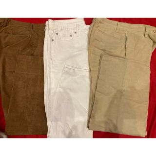 ユニクロ(UNIQLO)の★美品★紳士ボトム3本セット(デニム/ジーンズ)