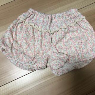 キッズ ショートパンツ かぼちゃパンツ 90cm(パンツ/スパッツ)