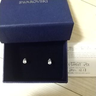 スワロフスキー(SWAROVSKI)の最終！スワロフスキー 一粒ピアス✨(ピアス)