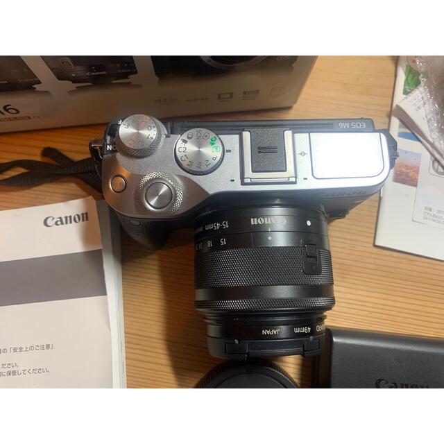 cannon EOS  M6 ダブルズームキット　専用 スマホ/家電/カメラのカメラ(ミラーレス一眼)の商品写真