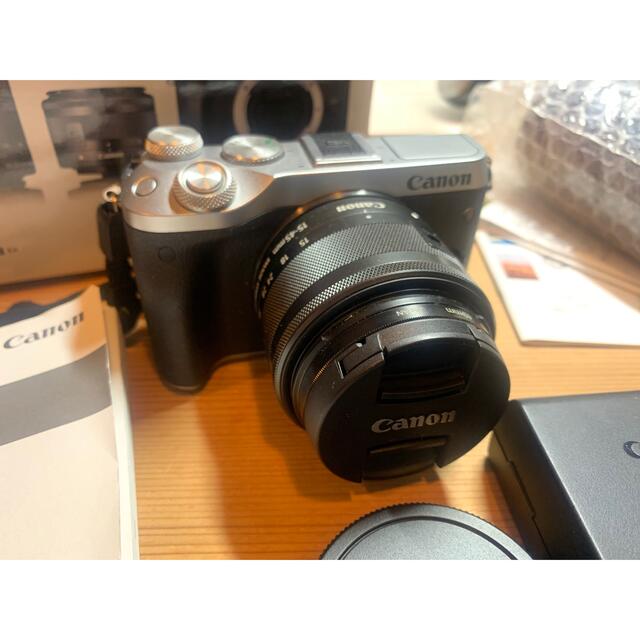 nabeさま専用】Canon EOS M6 ダブルズームキット SL | chidori.co