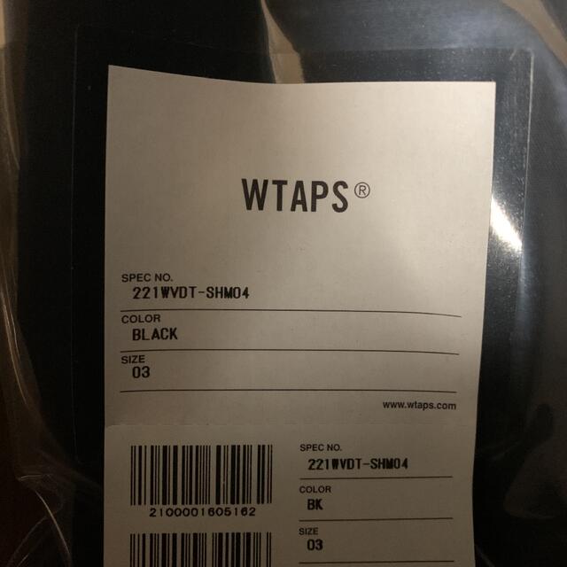 W)taps - WTAPS SCOUT / LS /NYCO.TUSSAH BLACK Lの通販 by rico's