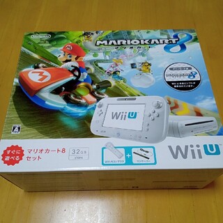 Wii U すぐに遊べるマリオカート8セット（シロ）/Wii U/WUPSWAG(家庭用ゲーム機本体)
