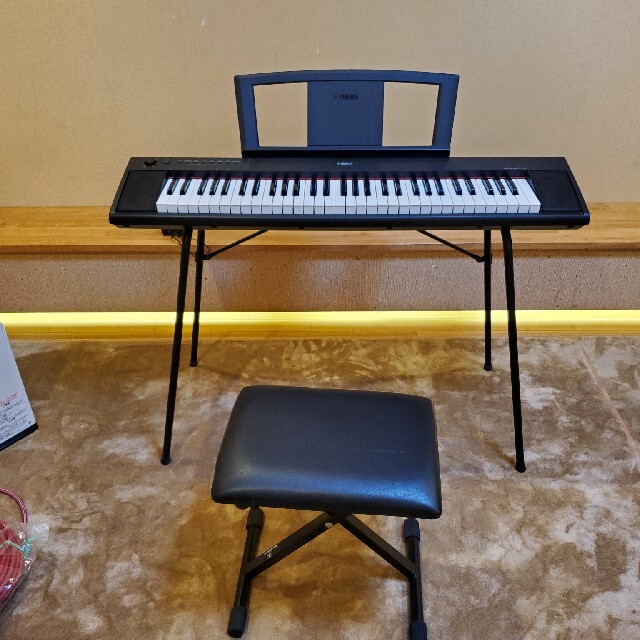 ヤマハ(ヤマハ)のヤマハ YAMAH 電子キーボード 電子ピアノ ピアジェーロ NP11 楽器の鍵盤楽器(電子ピアノ)の商品写真