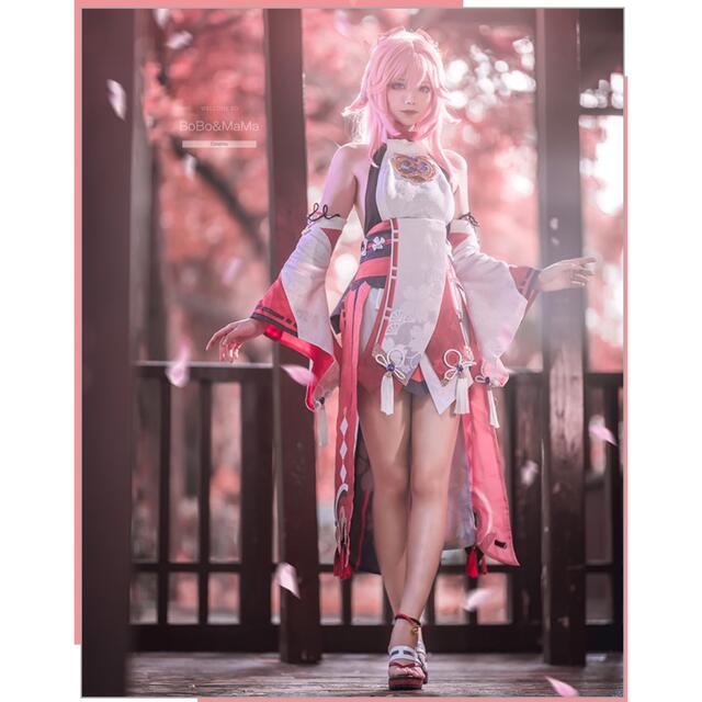 原神　八重神子(やえみこ)　コスプレ COSPLAY 2