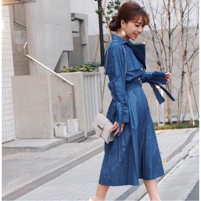 eimy istoire - eimyistoire❥❥denim pleats trench coatの通販 by