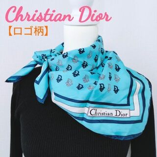 ディオール(Christian Dior) バンダナ/スカーフ(レディース)（ホワイト 