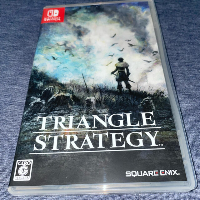 SQUARE ENIX(スクウェアエニックス)のTRIANGLE STRATEGY(トライアングルストラテジー) switch エンタメ/ホビーのゲームソフト/ゲーム機本体(家庭用ゲームソフト)の商品写真