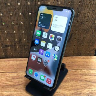 アイフォーン(iPhone)の最終値下げ iPhone11 Pro Max 256G ミッドナイトグリーン(スマートフォン本体)