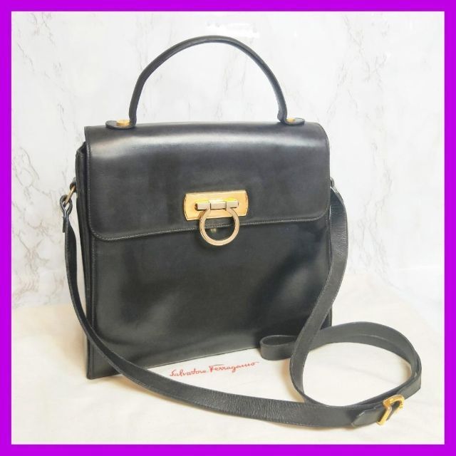 高評価! Salvatore Ferragamo サルヴァトーレフェラガモ 2wayバッグ