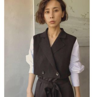 アメリヴィンテージ(Ameri VINTAGE)の新品　タグ付　MINI JACKET DOCKING SHIRTS Ameri(シャツ/ブラウス(長袖/七分))