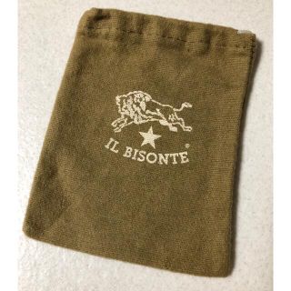 イルビゾンテ(IL BISONTE)の新品未使用 ILBISONTEイルビゾンテ 袋 巾着 ラッピング 保存袋(ショップ袋)