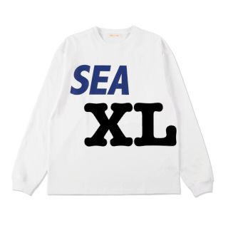 ウィンダンシー(WIND AND SEA)のWIND AND SEA SEA L/S T-SHIRT "White Gold(Tシャツ/カットソー(七分/長袖))