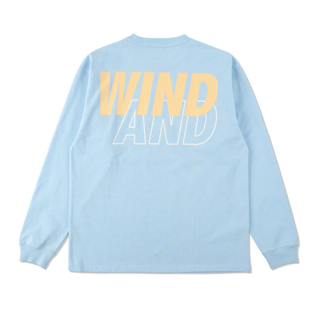 WIND AND SEA SEA L/S T-shirt SKY-ECRU