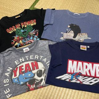 ジャンクストアー(JUNK STORE)のkids Tシャツ130cm 4枚set(Tシャツ/カットソー)