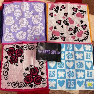 アナスイ(ANNA SUI)の新品　4枚　アナスイ　ハンカチ(ハンカチ)