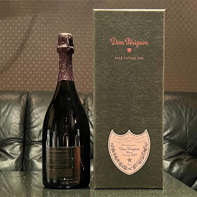 即納 Dom Pérignon ドンペリニヨン ビンテージ2003ロゼ 箱付き新品未開封の通販 by SHIN's  shop｜ドンペリニヨンならラクマ