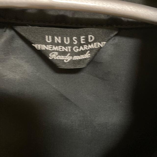 UNUSED(アンユーズド)のunused コーチジャケット　美品 メンズのジャケット/アウター(ナイロンジャケット)の商品写真