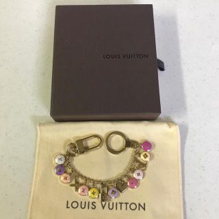 ルイヴィトン(LOUIS VUITTON)の【限定値下げ/美品】LOUISVUITTON マルチカラーキーリングM65380(キーホルダー)