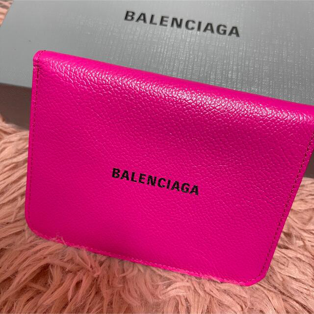 BALENCIAGA バレンシアガ 二つ折り財布キャッシュ ミディアム