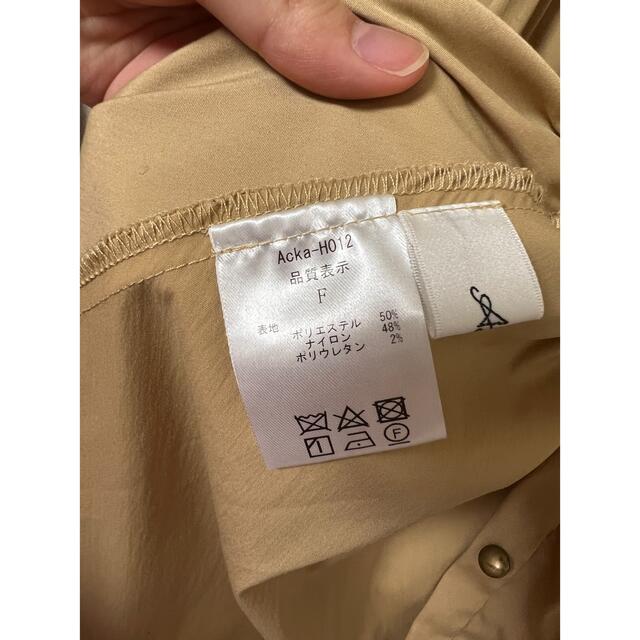 acka original frill shirts one-pieceの通販 by ゆき's shop｜ラクマ