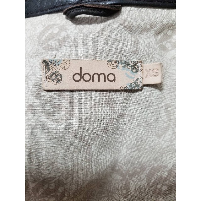 DAMIR DOMA(ダミールドーマ)の☆美品☆doma レザージャケット レディースのジャケット/アウター(ライダースジャケット)の商品写真