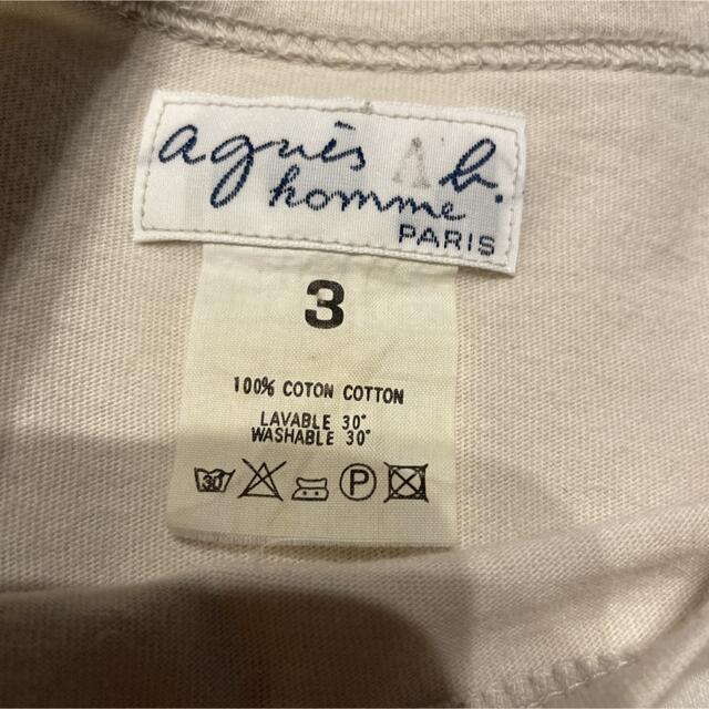 agnes b.(アニエスベー)のメンズ カットソー アニエスベーオム メンズのトップス(Tシャツ/カットソー(七分/長袖))の商品写真