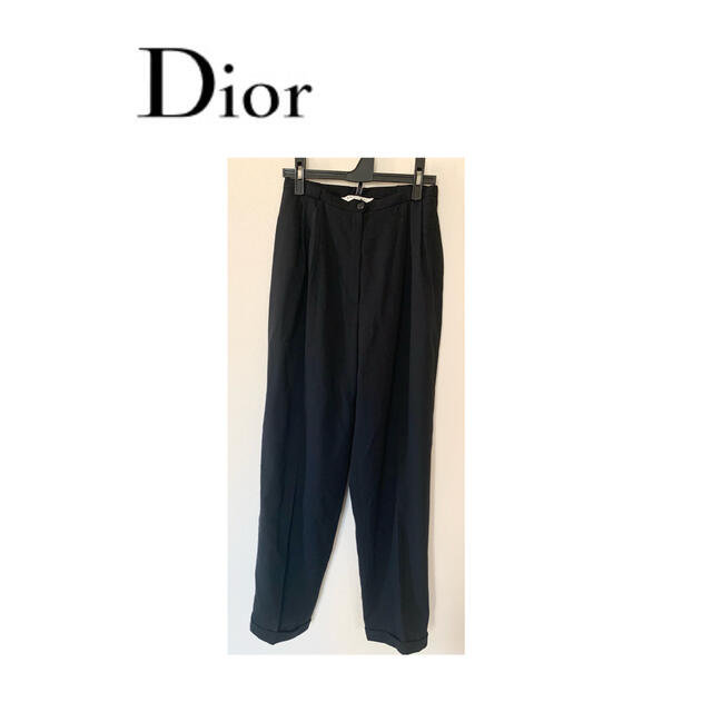 【 Christian Dior 】レディース　スラックス パンツ ワイドボトム